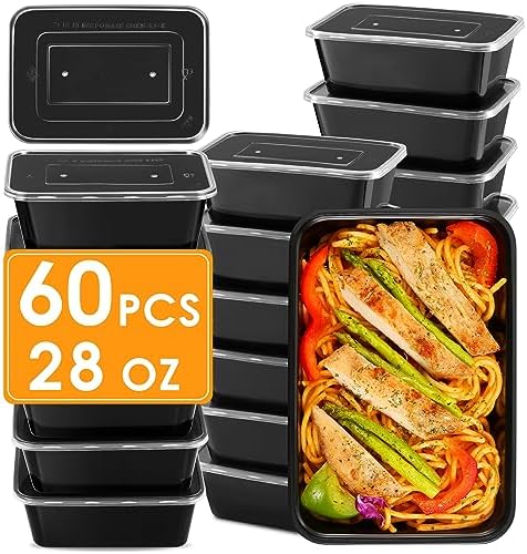 60 Pack Meal Prep Containers,...