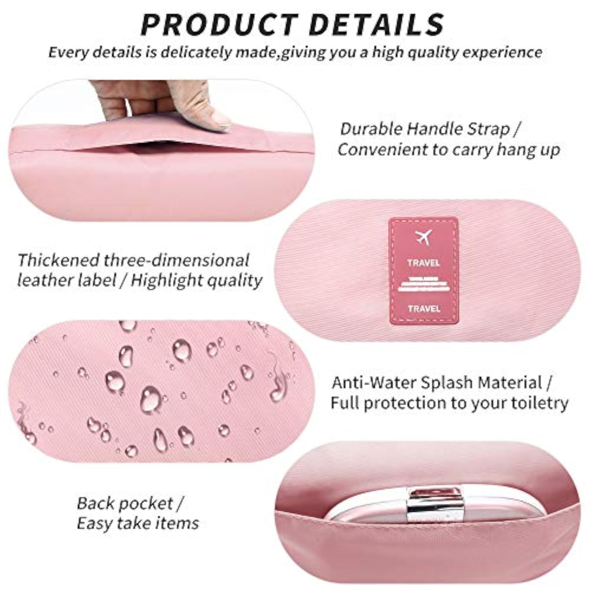 Multifunctional Hanging Toiletry Bag for Travel
