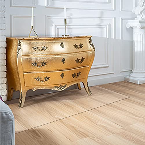 Heavy Duty Clear Carpet Runner, Hardwood Floor Protector Mat for Entrance/Hallway, Washable Rectangle Runner Rugs, 3.5 5.5 7.5 9.5 11.5 13.5 15.5 17.5 19.5 Feet Wide