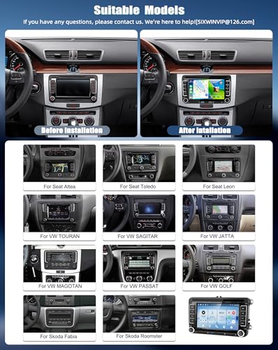 Autoradio Android 15 lent résolu grâce au modèle SIXWIN 4Go RAM fluide