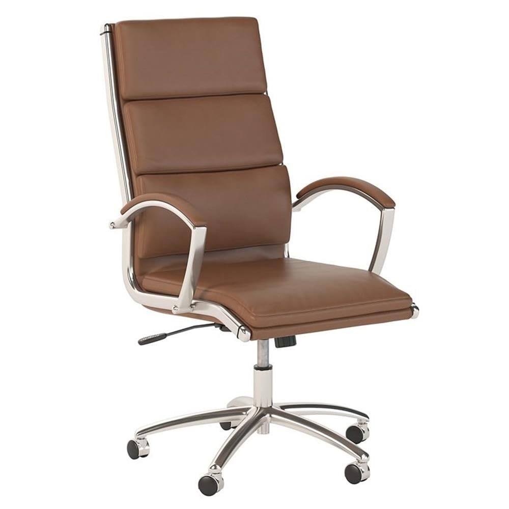 Amazon.com: Bush Business Furniture Modelo High Back Leather