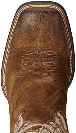Ariat Mens Sport Patriot Western Boot Antique Mocha Suede/Sand Camo Print 11 Wide | Image 3