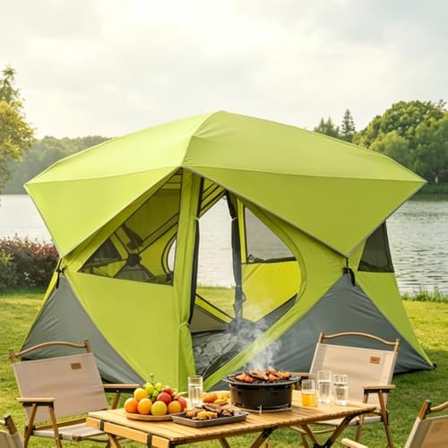 Carpa pop up para camping 4 personas con armado en 60 segundos miniatura 2