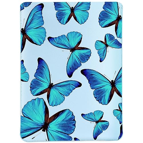 MAYCARI Slim Blue Waterproof Laptop Sleeve Bag 12-13 inch, Light Weight Fuax Leather Protective Laptop Sleeve Case