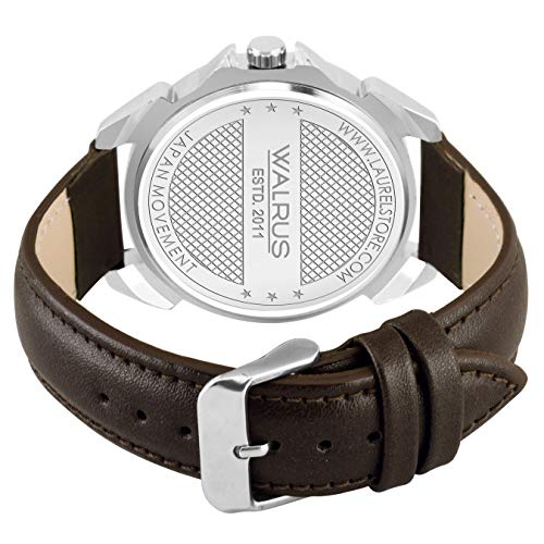 Image of Walrus Wrist Watch for Men| Analog Day Date Functioning - Professional & Casual Use- Japanese Quartz Movement | Business Watch Stylish