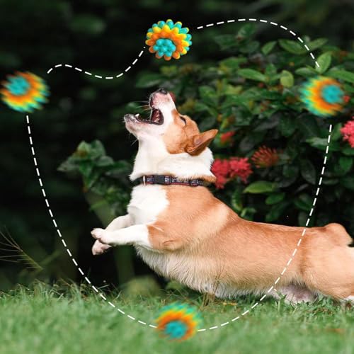 Balle interactive pour chiens : enrichissement mental et robustesse - 3