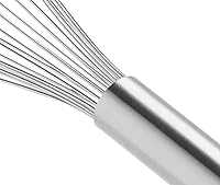 Vista 5 de Soro Essentials Látigo de alambre de piano de acero inoxidable de 10 pulgadas - Batidor de alambre para batir cocinar batir mezclar mezclar