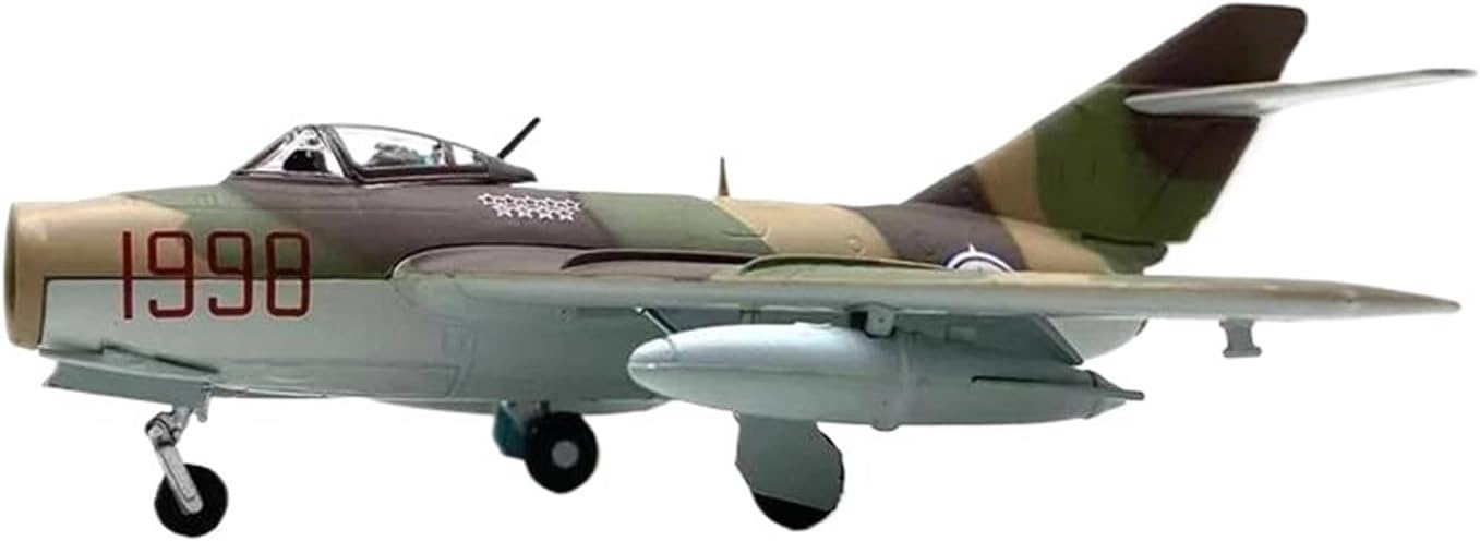 1:72 for Mig-15 High Subsonic Jet Fighter Alloy Plane Model Home Collection Space Display Scale Metal Airplane