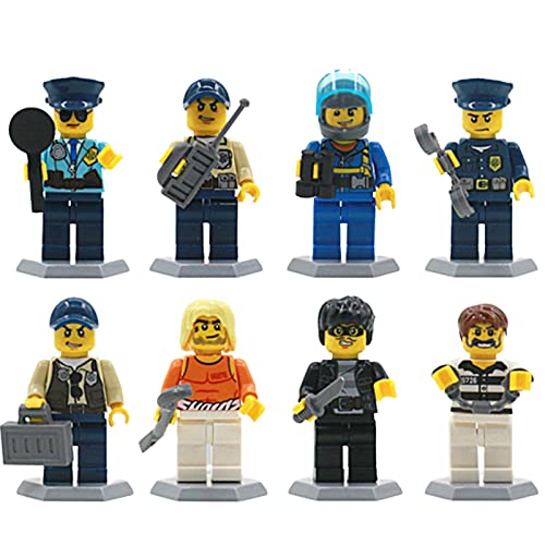 Actionfiguren Bausteine Minifigur Spielzeug,8-teiliges Mini-Set Bausteinspielzeug Kinder Erwachsene…