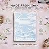 Decomposition Flying Sharks College Ruled Spiral Notebook - 9.75 x 7.5 Journal with 160 Lined Pages - 100% Recycled Paper - Notebooks for School Supplies, Home & Office - Made in USA #2