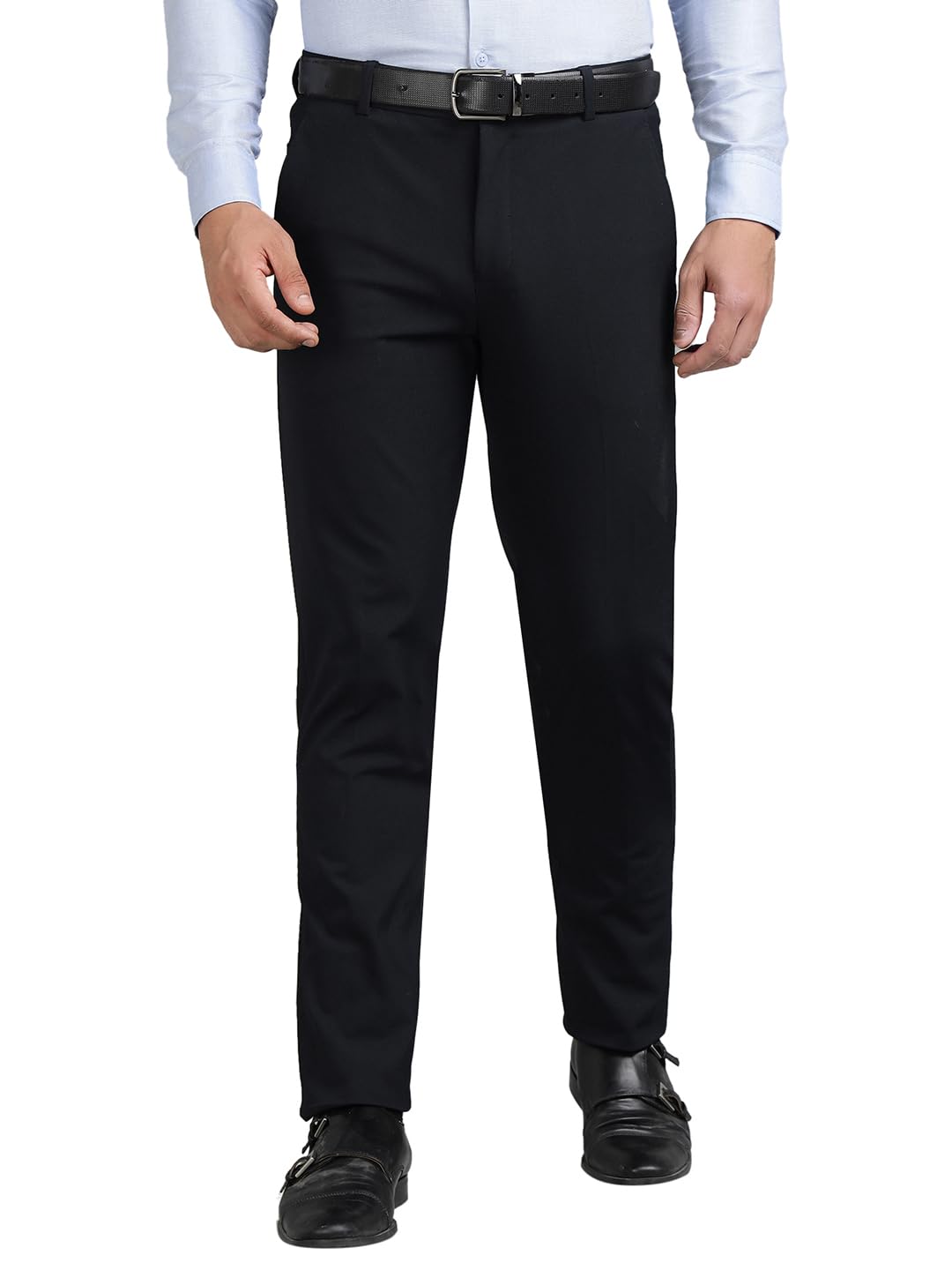 richlook Men's Slim Fit Stretchable Pant | Lycra Formal Trousers for Men | Office Pants | Comfortable Fit Men's Trouser-picture-38