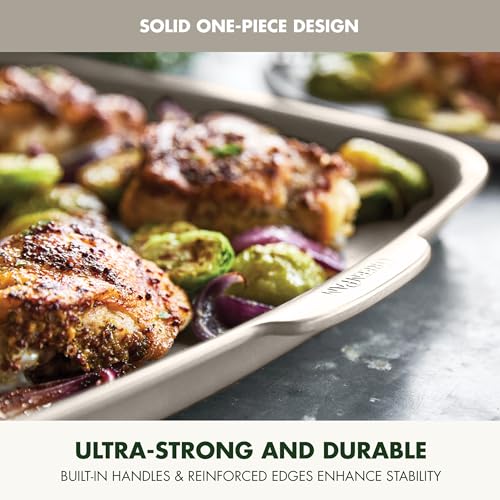image for GreenPan Premiere Ovenware Healthy Ceramic Nonstick 4 Piece Bakeware S