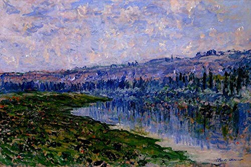 Toile impressionniste La Seine par Claude Monet pour sublimer votre bureau