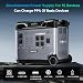 OUKITEL P5000E Pro 5120Wh Tragbare Powerstation mit 200W Solarpanels, 4000W Solargenerator, LiFePO4 Akku, 60 Min. Schnellladung von 0-80%, Notstromaggregat für Zuhause, Camping/Wohnmobile