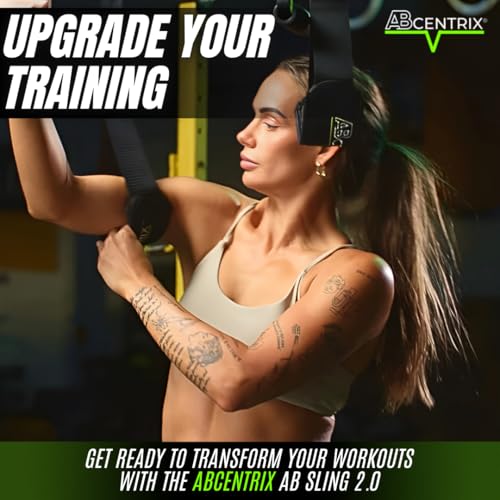 Ab Sling 2.0 Suspension Trainer | A new spin to the Ab Strap - Cutting-edge two-pulley abdominal sling makes core suspension training easier and more powerful than ever. - Image 4