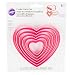 Wilton 2304-115 Nesting Heart Cutter Set