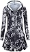 Miusey Womens Tie Dye Sweatshirt, Juniors Fashion Fall Jacket Long Sleeve Full Zip Cardigans with Double Pockets Girl Hoodies Fashion Comfy Casual Jersey with Boots Winter Clothing Black Tie Dye S