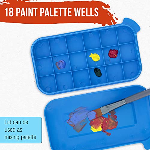 U.S. Art Supply BW-3556 16 Hole Multi-Function Paint Brush Washer, Cleaner And Holder thumb #4