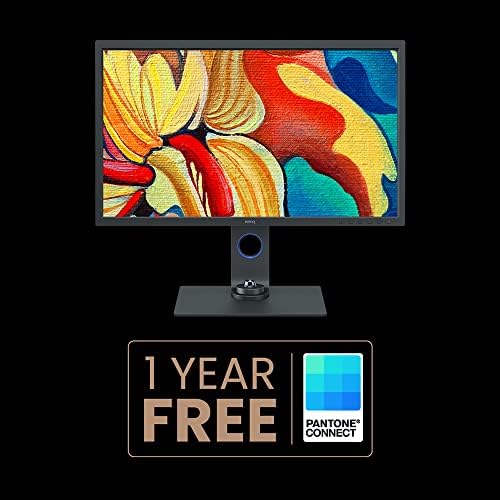 BenQ SW321C Photographer Monitor (AQcolor Technology, 32 inch, 4K UHD, AdobeRGB/P3 Wide Color, USB-C 60W, HDR, Hardware Calibration, Compatible for MacBook Pro M1/M2)