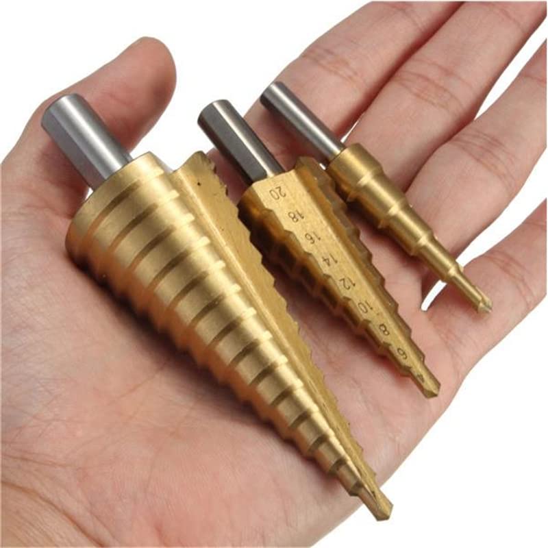 Juego de Brocas Escalonadas NUSHKI 4-32 mm miniatura 3