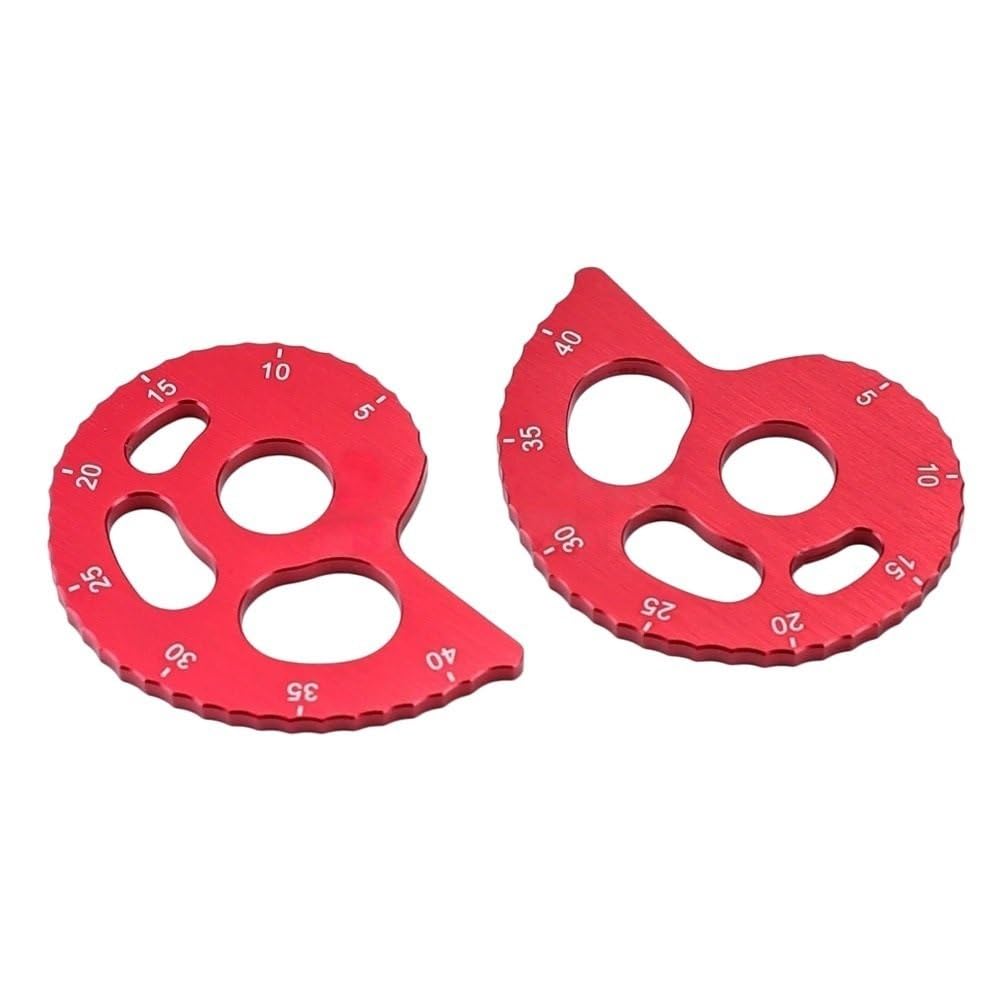 Tendicatena Misura per Honda CRF CRM XR 150 250 400 600 650 1990-2022 Moto Ruota posteriore Regolatore catena Forcellone Tappo terminale Tendicatena per Camme
