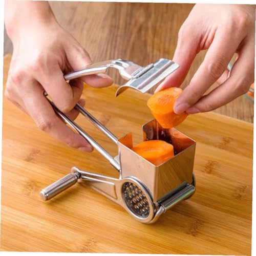 Rallador giratorio de queso acero inoxidable con manivela miniatura 5