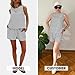 EXLURA Women's Summer 2 Piece Outfits Sleeveless Tank Top Matching Shorts Sets Cotton Striped Sweatsuits Vacation Beach 2025