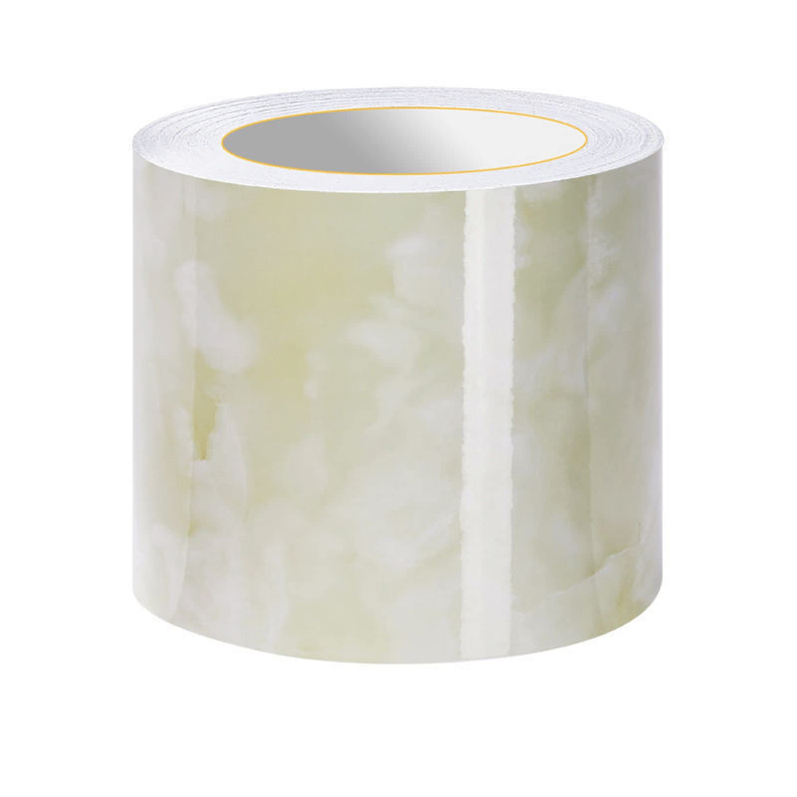 Guest Ruyunlai Elegant Green Wallpaper Border self Adhesive Wall Border Sticker Peel and Stick Home Ceiling Decorative Border for Bathroom Living Room Kitchen 15cm X 500cm