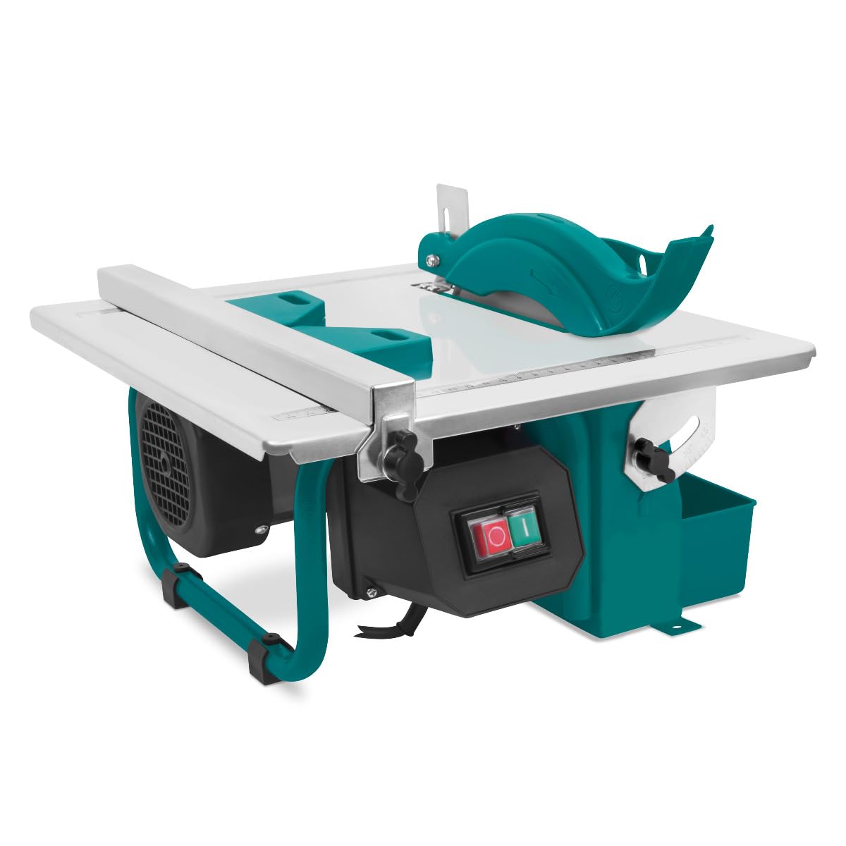 VONROC Tagliapiastrelle 600W - Piano Inclinabile 0-45°, Lama Diamantata Ø180mm, Serbatoio Acqua, Sicurezza Inclusa