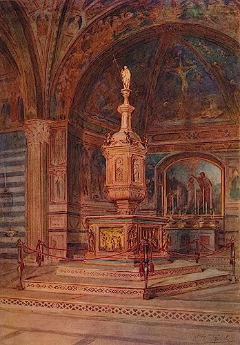 Affiche le baptistère de Walter Tyndale impression d'art sur toile pour décoration murale 60x90cm