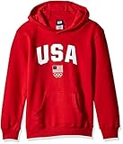 USOC Team USA Youth Boys 8-20 Arch Fleece Hoddie