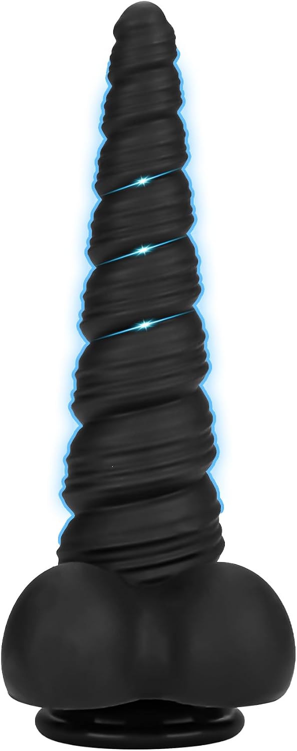 Anal Stretcher Trainer Anal Plug Big Anal Beads Adult Sex Toys with Strong Suction Cup for Hands-Free Play,10 Inch Silicone Large Butt Plug Training Cone for Women and Men