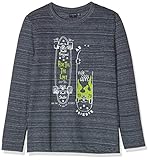 dunkelblaues Jungen-Longsleeve aus der SCHIESSER-Serie 