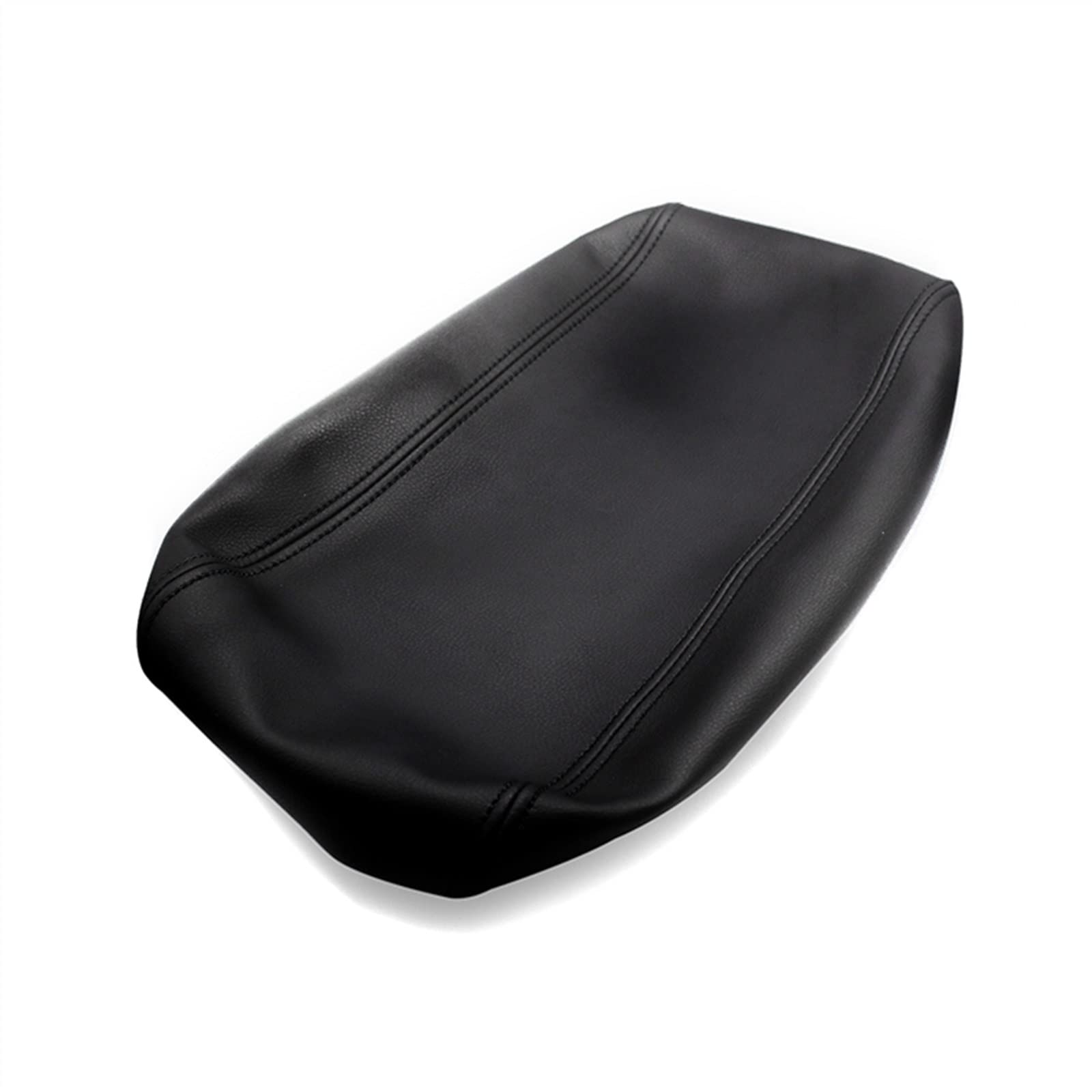 Csspdm Black Car Microfiber Leather Interior Accessories Center Armrest Box Cover Sticker Trim For Dodge For Charger 2008 2009 2010(Black)