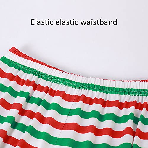 YHSW Kerstpyjama, bijpassende kerstpyjama, voor vrouwen, mannen, kinderen, nachtkleding met lange mouwen - Afbeelding 8