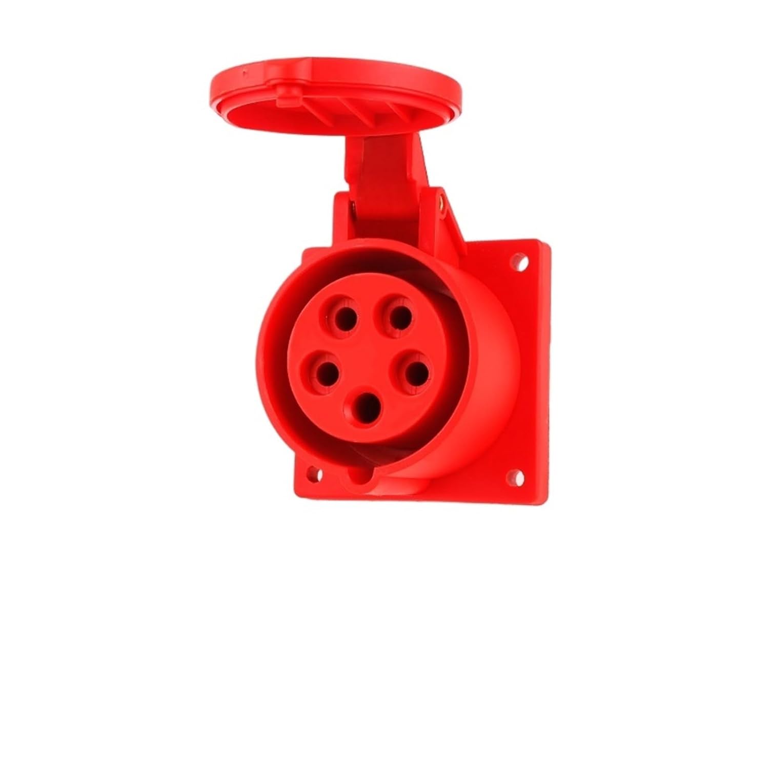 Waterproof Industrial Plug and Socket Connector 3 core 4 5 16A 32A Aviation IP44(5 Pin 32a Concealed Socket)