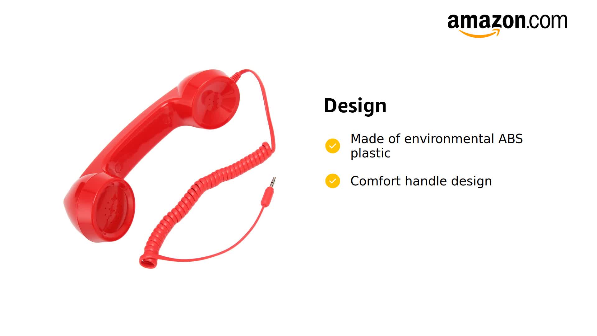 Amazon.com: Jiawu Vintage Retro Telephone Handset, Cell Phone