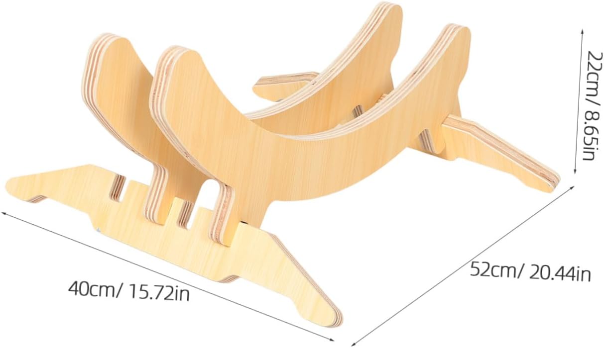 TEHAUX Solid Wood Bike Storage Rack Repair Stand Displaying Stand for Bike Lightweight Compact Rear Rack for Road MTB