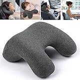 Travel Pillow for Airplanes- Memory Foam Neck Pillow Support for Traveling On Car,Train Or Office,at...