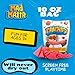 Mad Mattr is The Addictive, Super-Soft, and Satisfying Dough-Like Material That Shapes and molds Easily and Never Dries Out (Red, 10oz)