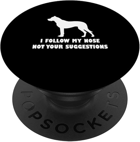 Dogo Argentino i follow my nose not your suggestions PopSockets Standard PopGrip