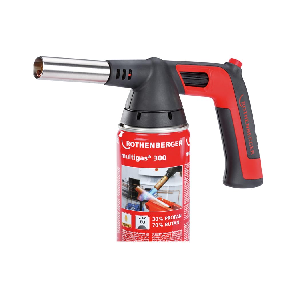 Rothenberger 1000002360 - Rofire 4 piezo + multigas 300, 7/16"eu, Arándano
