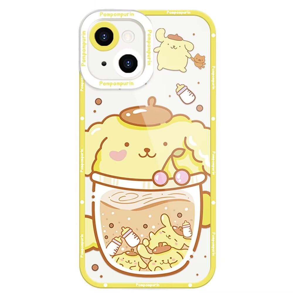CASETiTY iPhone15ケース ポムポムプリン Amazon.co.jp: サンリオ ポムポムプリン iphone15 用 ケース