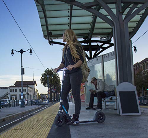 Razor A5 Air Kick Scooter For Kids Ages 8+ - Extra-Long Deck, 8" Pneumatic Rubber Wheels, Foldable, Anti-Rattle Handlebars, For Riders Up To 220 Lbs #TOP3