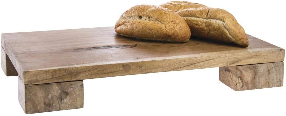 HUBERT Reclaimed Wood Riser Top-20 L x 12" W x 1" H