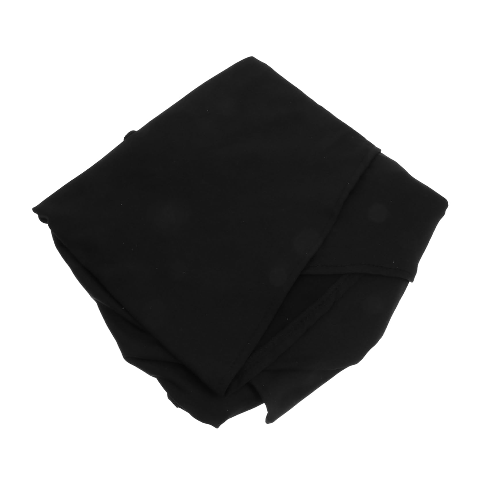 Sosoport 1Pc Black Polyester Speaker Stand Cover Flexible Durable Protection for Indoor Outdoor Use for Live Shows Concerts and Events