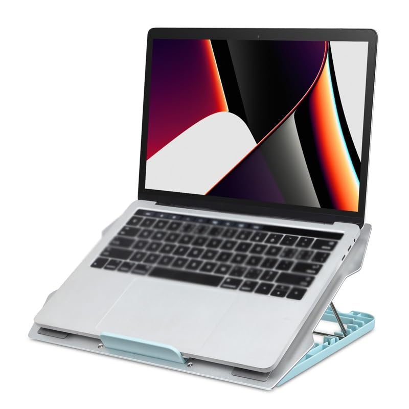 Soporte metálico ajustable para enfriamiento de laptops miniatura 2
