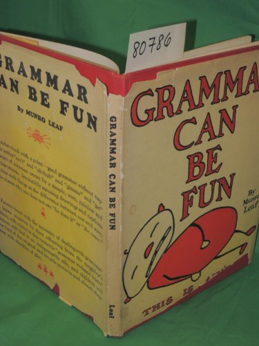 Grammar can be fun B000GO0FG4 Book Cover