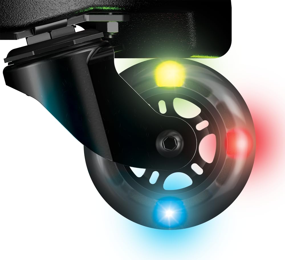 Razor Crazy Cart Shift Lightshow Go-Kart Elettrico al Litio con Ruote Illuminate, velocità Fino a 8 miglia orarie per Bambini di età Superiore ai 6 Anni