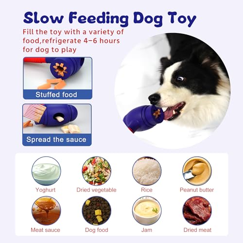 Dog Chew Toys for Aggressive Chewers, Dog Toys for Aggressive Chewers, Natural Rubber Dog Toys for Medium Large Dogs, Large Dog Toy, Durable Dog Toy, Indestructible Dog Toys - Image 4